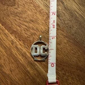 Custom Sterling Silver DC Logo Pendant